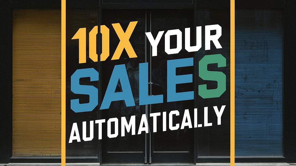 10X Your Sales Automatically: How to Turn Your Digital Storefront into a Sales Magnet and Unlock Your Website'