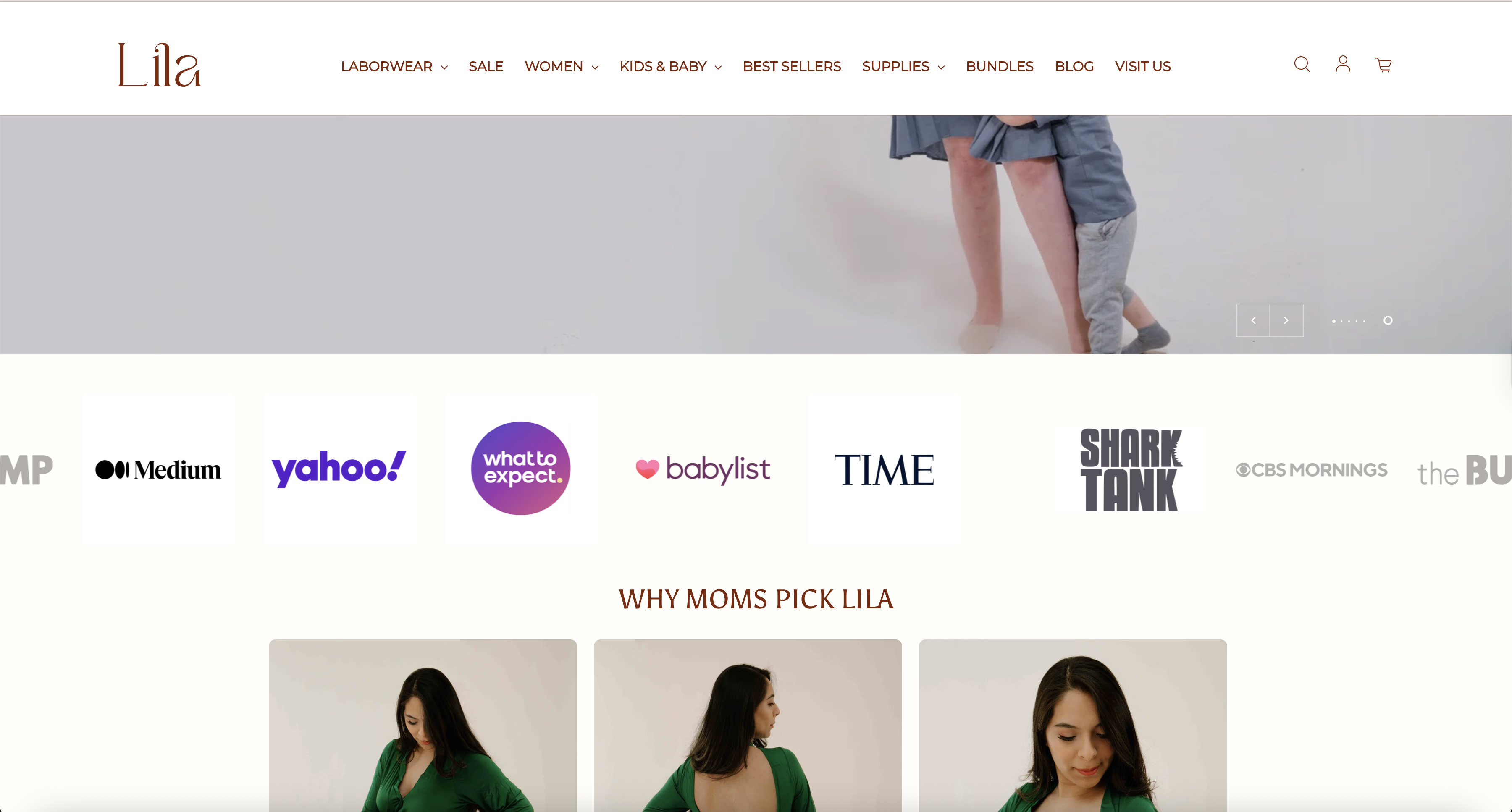 Lila Maternity screenshot